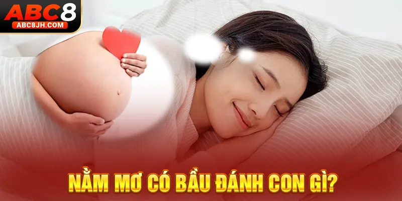 Nằm mơ có bầu đánh con gì?