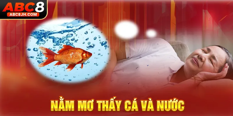 Nằm mơ thấy cá và nước